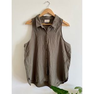 Universal Thread Olive Green Vest Tank Top XXL
